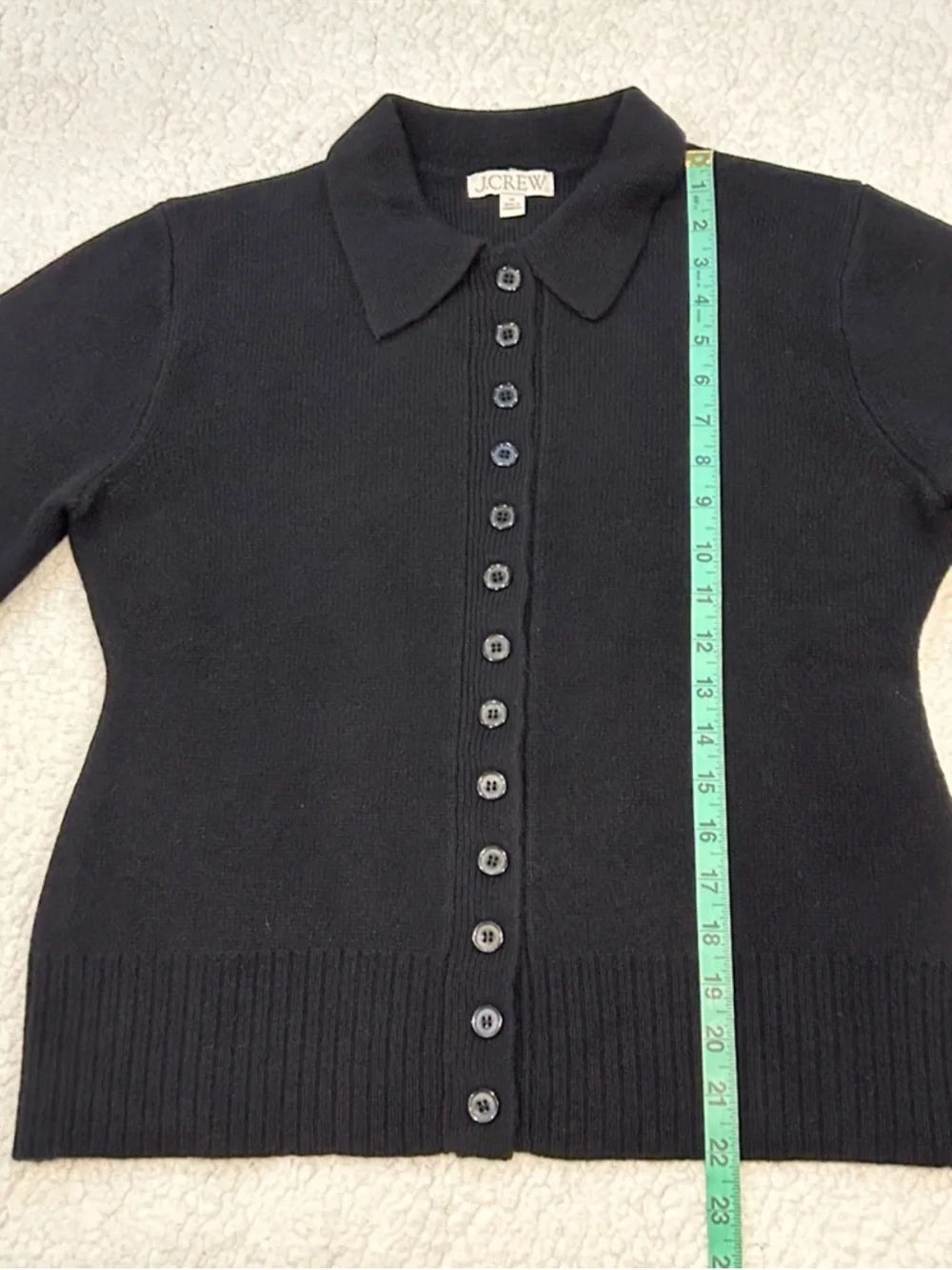 J Crew Milano Cinched Cardigan